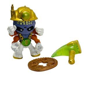 NicPick Treasure X Moon Miner Toy Moose With Pick Skull Skeleton